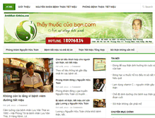 Tablet Screenshot of benhthan-tietnieu.com